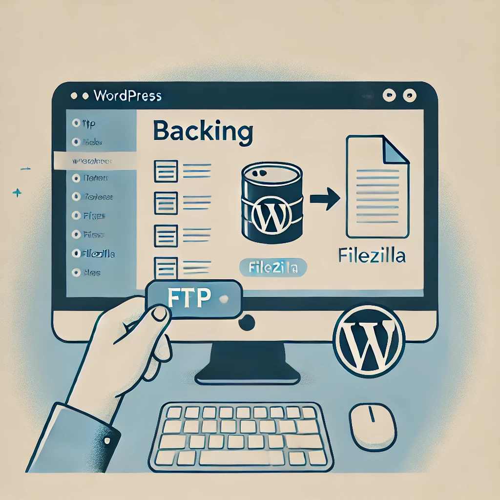 Sauvegarde WordPress avec FTP et FileZilla
